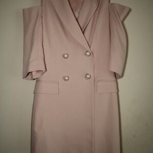 Zara Basic Collection Light Pink Blazer/Dress